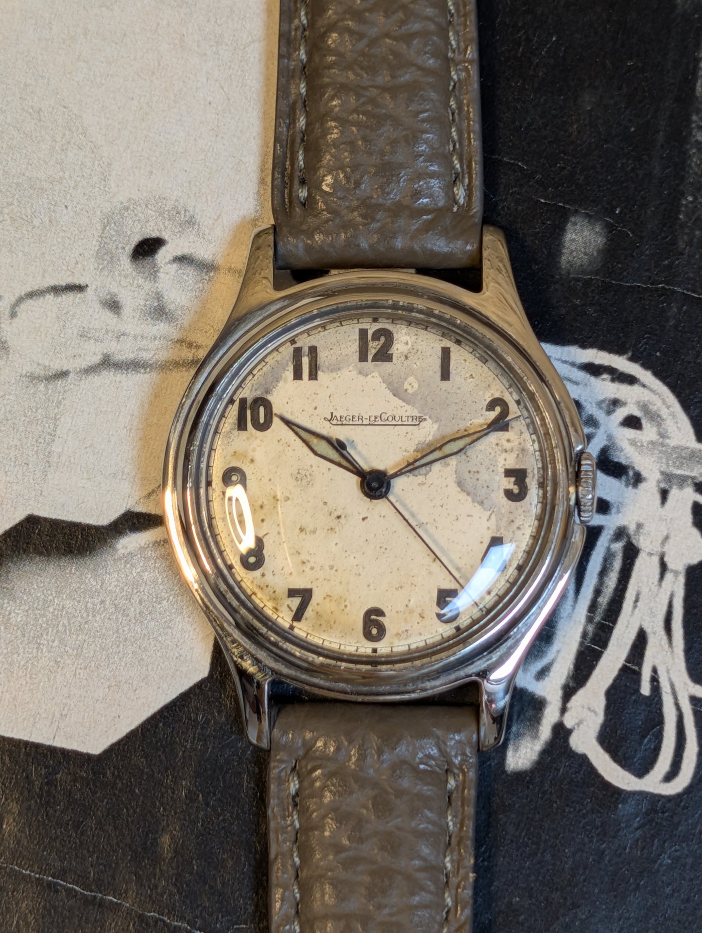 Jaeger LeCoultre style militaire cal.P478 - Années 50