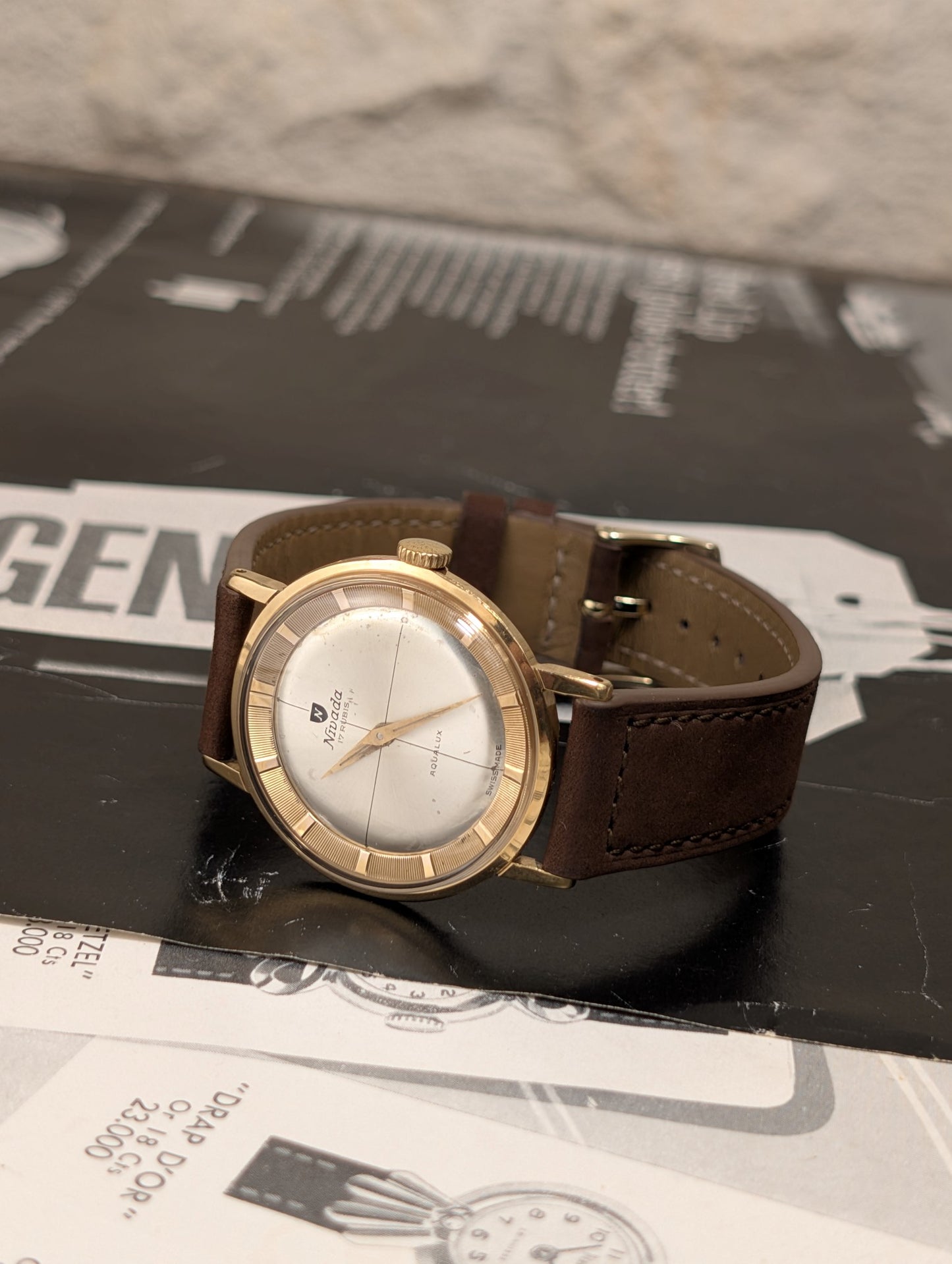 Nivada Aqualux type "Polerouter" - Années 60